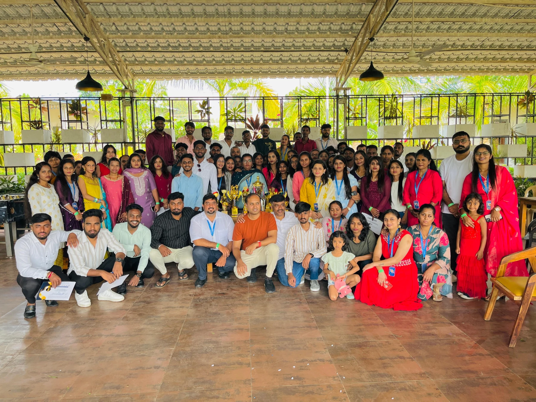 Amplifin Services team gathered for a group photograph
